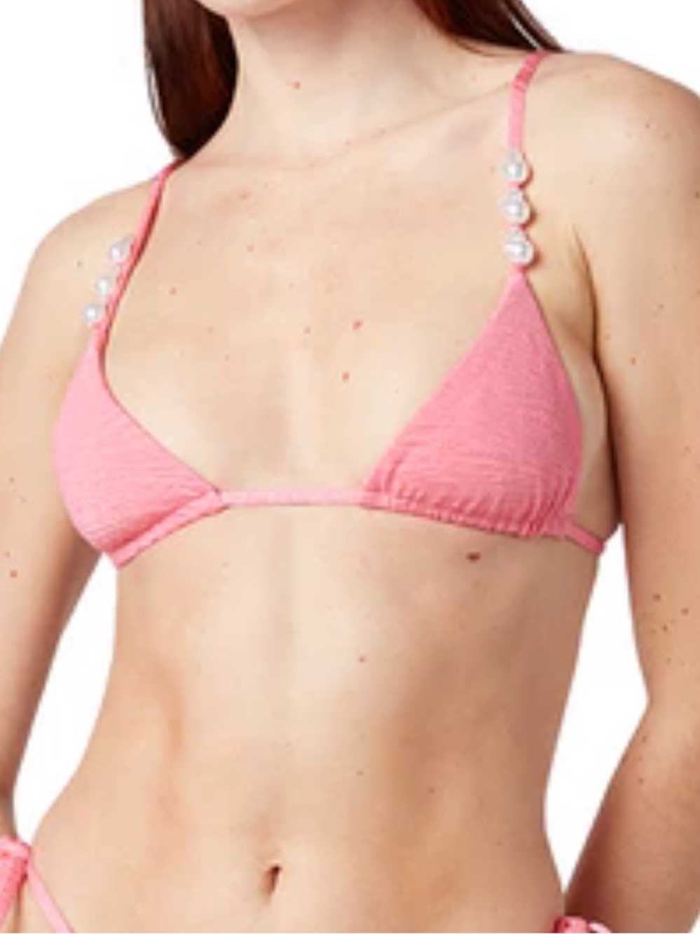 La Porte KENDALL TOP In BUBBLEGUM JACQUARD sz XS